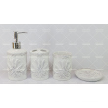 Flower Decorative Bathroom Set